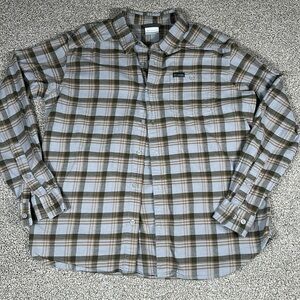Columbia Men’s Lg Button Up Flannel